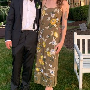 Anthropologie-BHLDN Beaded Fringe Marigot Dress by flor et.al